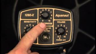 Fisher 1280X Aquanaut Underwater Metal Detector [upl. by Adialeda]