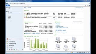 14 Dynamics Ax 2012 Create New Role centers in Enterprise portal [upl. by Bealle]