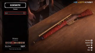 Red Dead Redemption 2  Carcano Rifle Mod  16420 [upl. by Gorlin640]