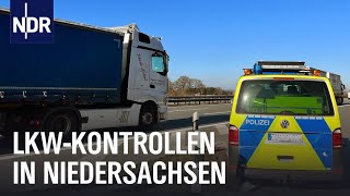 Lkw Was Polizeikontrollen aufdecken  Die Nordreportage  NDR Doku [upl. by Yenaiv]