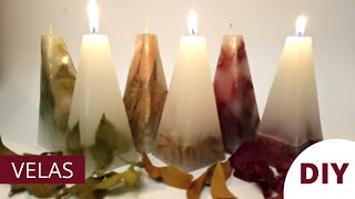 🕯️Como hacer velas DECORATIVAS y UTILITARIAS [upl. by Akerdna781]