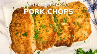 Breaded Boneless Pork Chops  Ultra Juicy [upl. by Pattie]