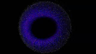 Cube Becoming Black Hole Accretion Disk  SpaceSim [upl. by Tressia]