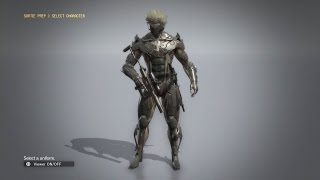 Metal Gear Solid V The Phantom Pain  How to Get Raiden Suit With Showcase and Gameplay [upl. by Lenhard]