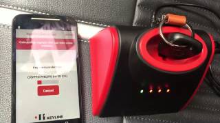 884 Mini  Suzuki Alto K10 2015 ID46 Key Cloning using mobile app [upl. by Acimat738]