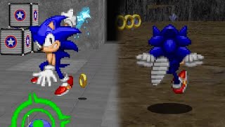 Sonic 2006 in Sonic Robo Blast 2 w Modern Sonic mod [upl. by Ainalem13]