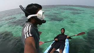 Snorkeling at Lakshadweep lagoons [upl. by Adelle971]