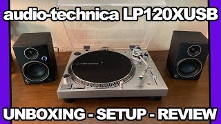 Audio Technica ATLP120XUSB Unboxing Setup and Review [upl. by Keeton7]