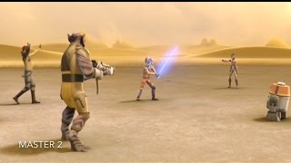 Ezras Lightsaber Training amp his First Vision Star Wars Rebels Season 1 Episode 12 HD [upl. by Nigem169]