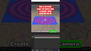 The ONE SETTING to Properly Export After Effects Camera to Blender blender cameratracking shorts [upl. by Miguelita]