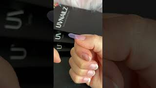 Uvnailz Gel Nail Stickers nailtutorial [upl. by Kussell157]