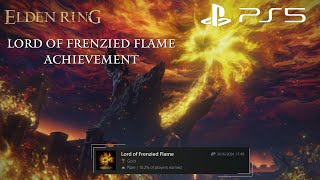 Elden Ring Lord of Frenzied Flame Achievement [upl. by Sontag]