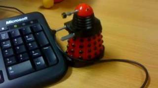 desktop patrol dalek falls off desk [upl. by Gail]