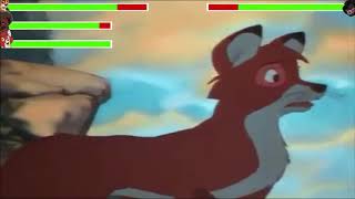 The Fox and the Hound 1981 Final Battle with healthbars Edited by GabrielD2002 [upl. by Button514]