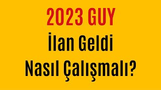 2023 Gelir Uzman Yardımcılığı İlanı [upl. by Lemmuela]