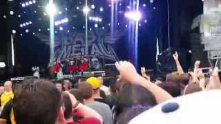 BABYMETAL Rock on the Range 2015 FULL CONCERT w mosh pit circle pit and wall of death [upl. by Llenwad]