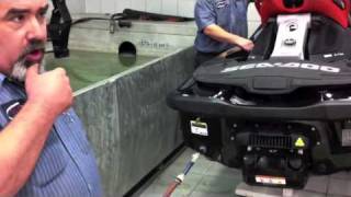 How to flush your Seadoo Watercraft [upl. by Alauqahs]