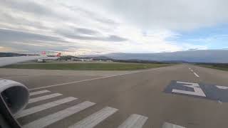 Swiss A330300 takeoff at Zurich Airport [upl. by Yreva]