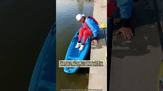 SEAFLO KAYAK  How to get on the sit on top kayak [upl. by Margie]