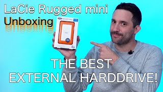 UNBOXING THE BEST EXTERNAL HD LaCie Rugged USBC 5TB External Hard Drive Portable HDD [upl. by Gwenni]