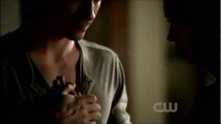 3x06 Damon amp Elena training scene Vampire Diaries [upl. by Caesar]