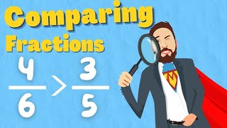 How To Compare Fractions With Different Denominators [upl. by Mortensen]