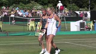 Topshelf Open 2013  Krajicek en Bertens trekken volle tribunes [upl. by Ahsilrac788]