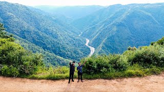 Mesmerizing Meghalaya Beautiful Drone Shot Of Upper Shillong [upl. by Anaela]