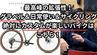 最高峰の拡張性！グラベル＆日常使い＆サイクリング 絶対にカスタムが楽しいバイクはこちら！ [upl. by Possing]