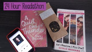 VLOG 24 Hour Readathon  Janay Brazier [upl. by Bainter]