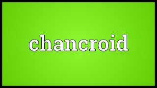 Chancroid Meaning [upl. by Ilarrold]