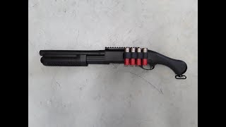 Airsoft CYMA M870 AOWC MultiShot Spring Shotgun [upl. by Assilana]