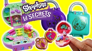 Shopkins Lil Secrets Lock and Locket Teeny Tiny Shoppies [upl. by David637]