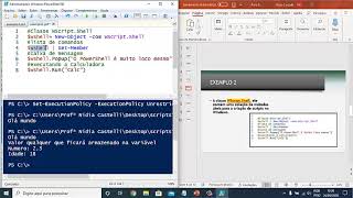 Aula 1  Criação de Scripts no PowerShell [upl. by Esilanna660]