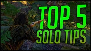 TOP 5 SOLO PvP TIPS  ARK PvP Tips amp Tricks  ARK Survival Evolved Guide  Tutorial [upl. by Hamilah]