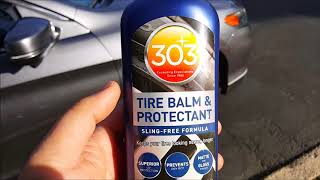 Review and Demo 303 Tire Balm and Protectant [upl. by Rosamund911]