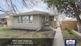 House For Sale at 450 Neil Avenue in East Kildonan Winnipeg [upl. by Ninahs]