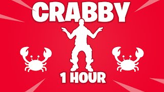 FORTNITE CRABBY EMOTE 1 hour [upl. by Bilski]