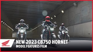 2023 CB750 Hornet Model Features Film [upl. by Ahsaela46]