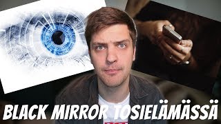 5 HURJAA BLACK MIRROR TEKNOLOGIAA TOSIELÄMÄSSÄ [upl. by Lodie]