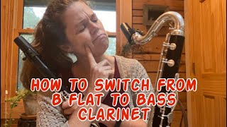 Switching From Bb To Bass Clarinet [upl. by Aitel]