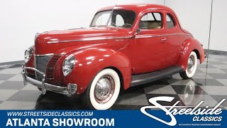 1940 Ford Coupe Deluxe for sale  5692 ATL [upl. by Utica560]