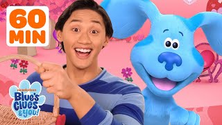 Blue and Josh Skidoo and Find Clues with their Best Friends 💙  1 Hour  Blues Clues amp You [upl. by Ydnew]