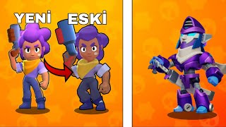 Brawl stars karakterlerin eski hallerine baktıkbrawlstars keşfet brawl [upl. by Mcnally]