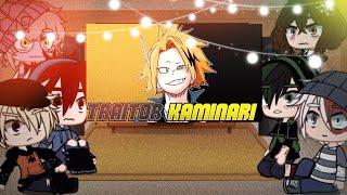 BnhaMha react to the traitor Traitor denki kaminari Roxxxkaplayz cool [upl. by Artemisa]