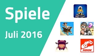 Top Spiele Apps für Android amp iOS  Juli 2016 [upl. by Suanne]