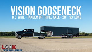 Walk Around 16K Gooseneck Flatbed Equipment Trailer  Texas Pride Trailers [upl. by Gizela]