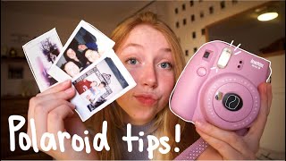 Polaroid Tips amp Tricks  the best way to take instax mini 9 pictures [upl. by Riobard]