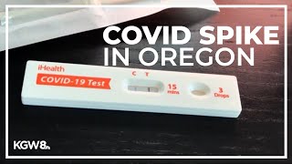 Oregon seeing summertime spike in COVID cases [upl. by Liakim824]