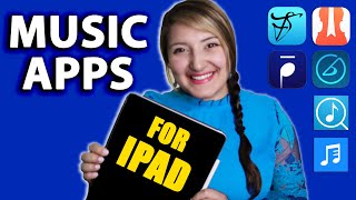 Top IPAD apps for MUSICIANS [upl. by Haimrej]